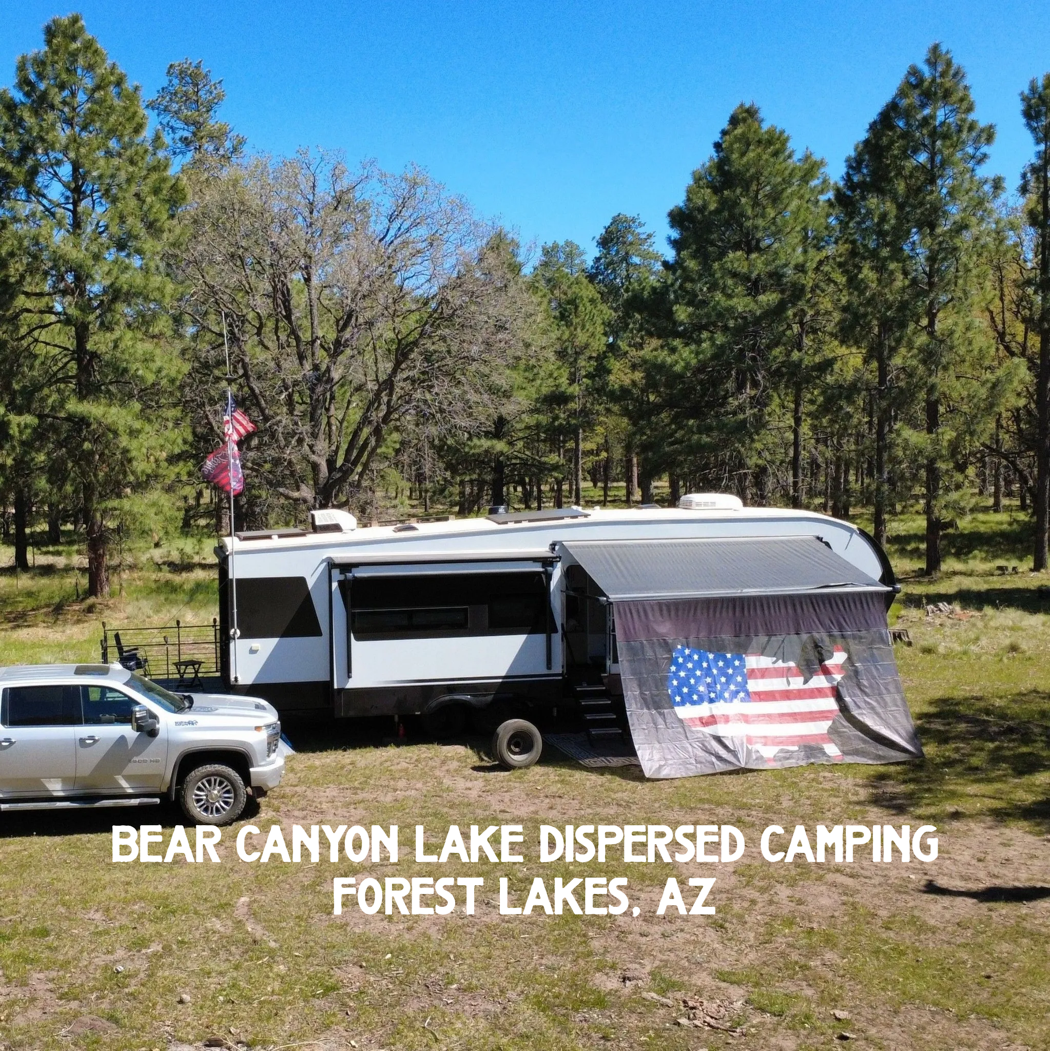 Bear Canyon Lake Dispersed Camping