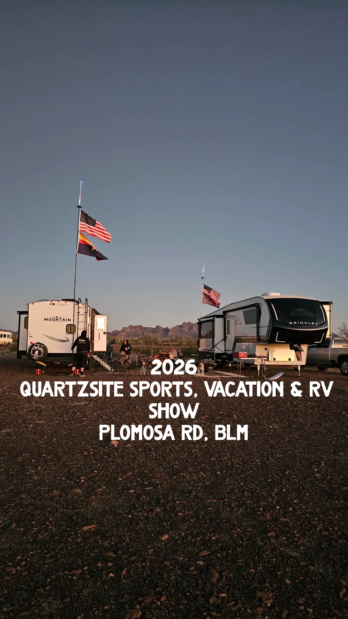 Quartzsite Sports, Vacation & RV Show