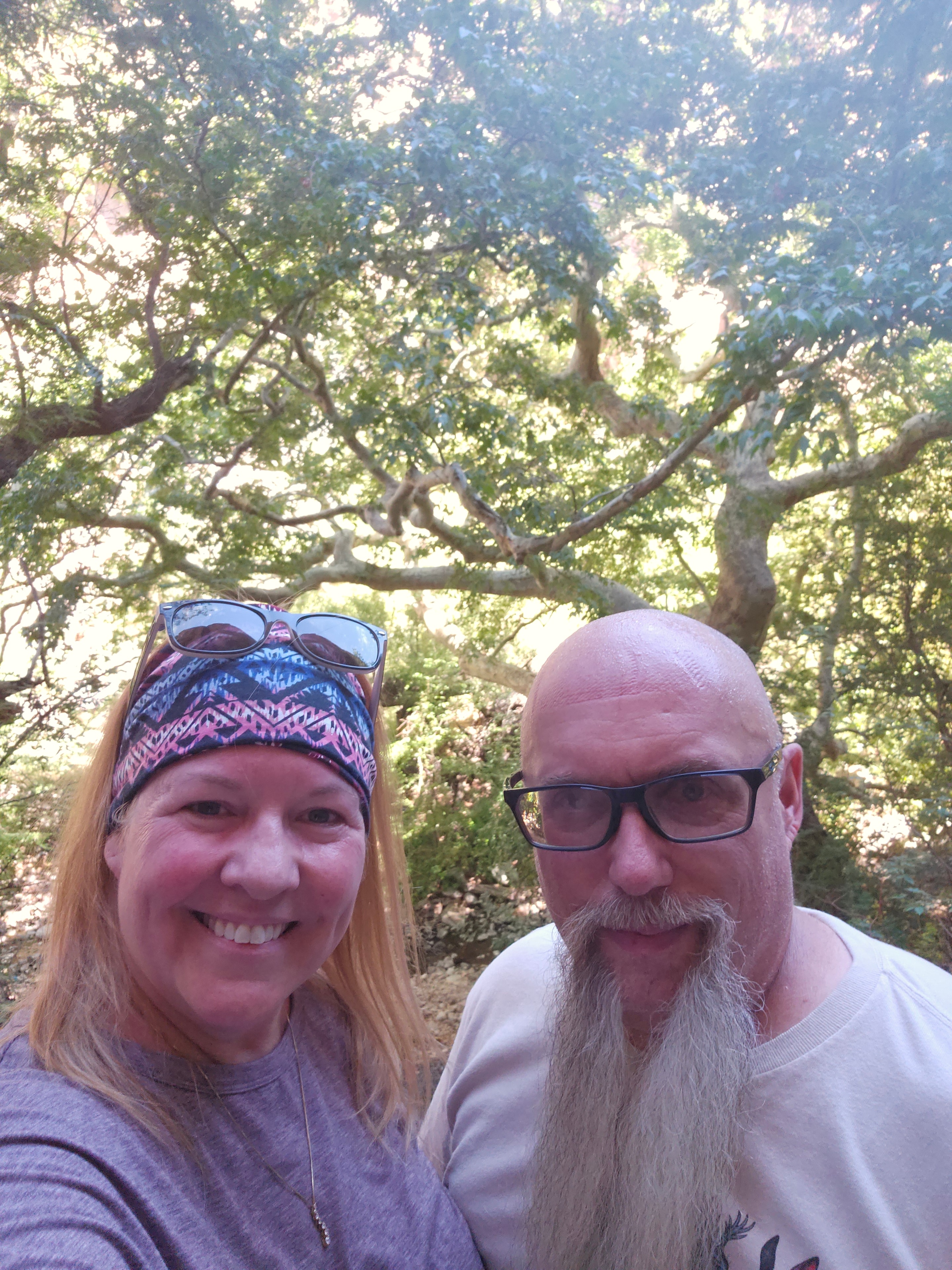 Joe and Tina at Catwalk Recreation Area