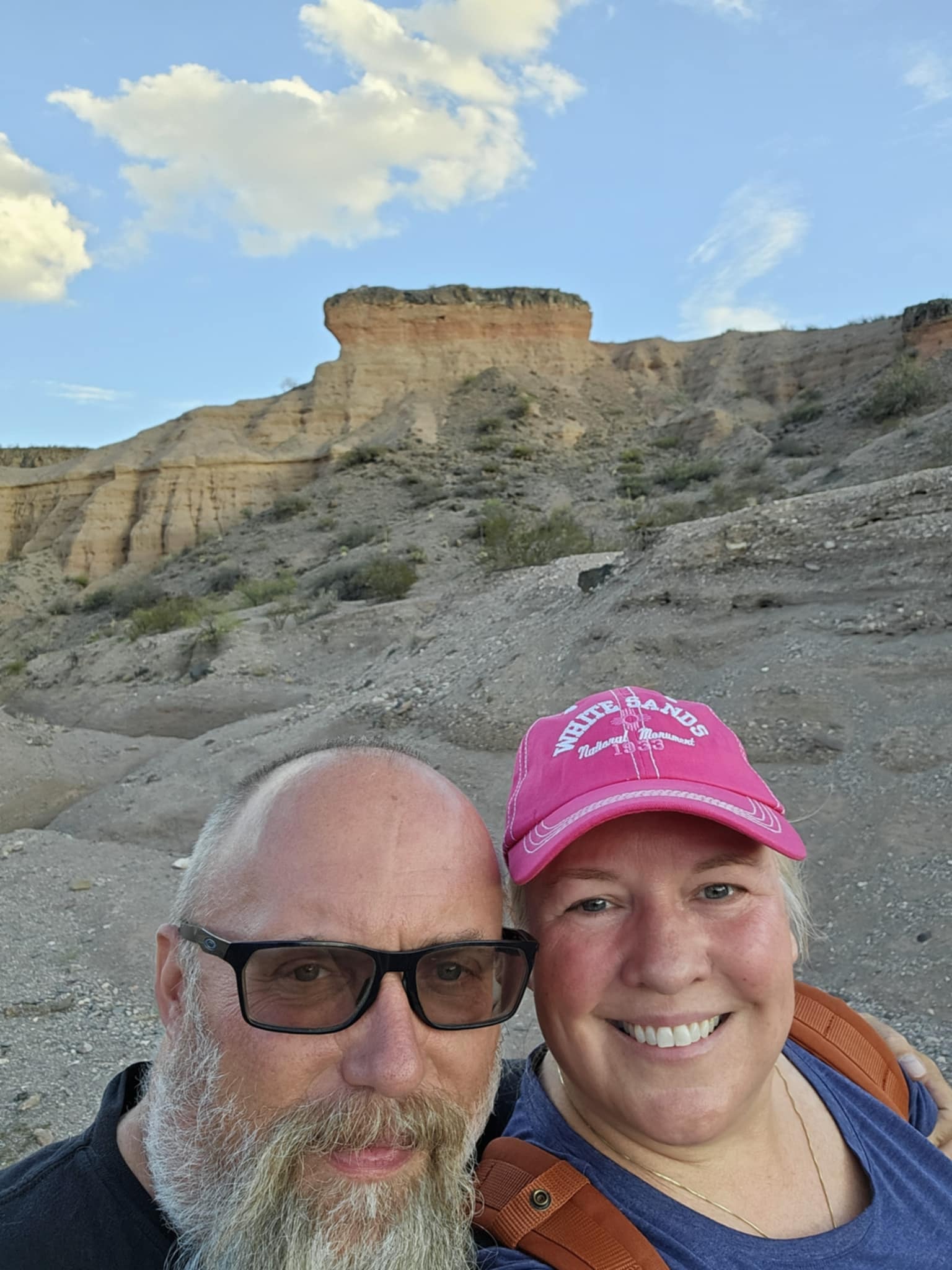 Joe and Tina at Robledo Slot Canyon