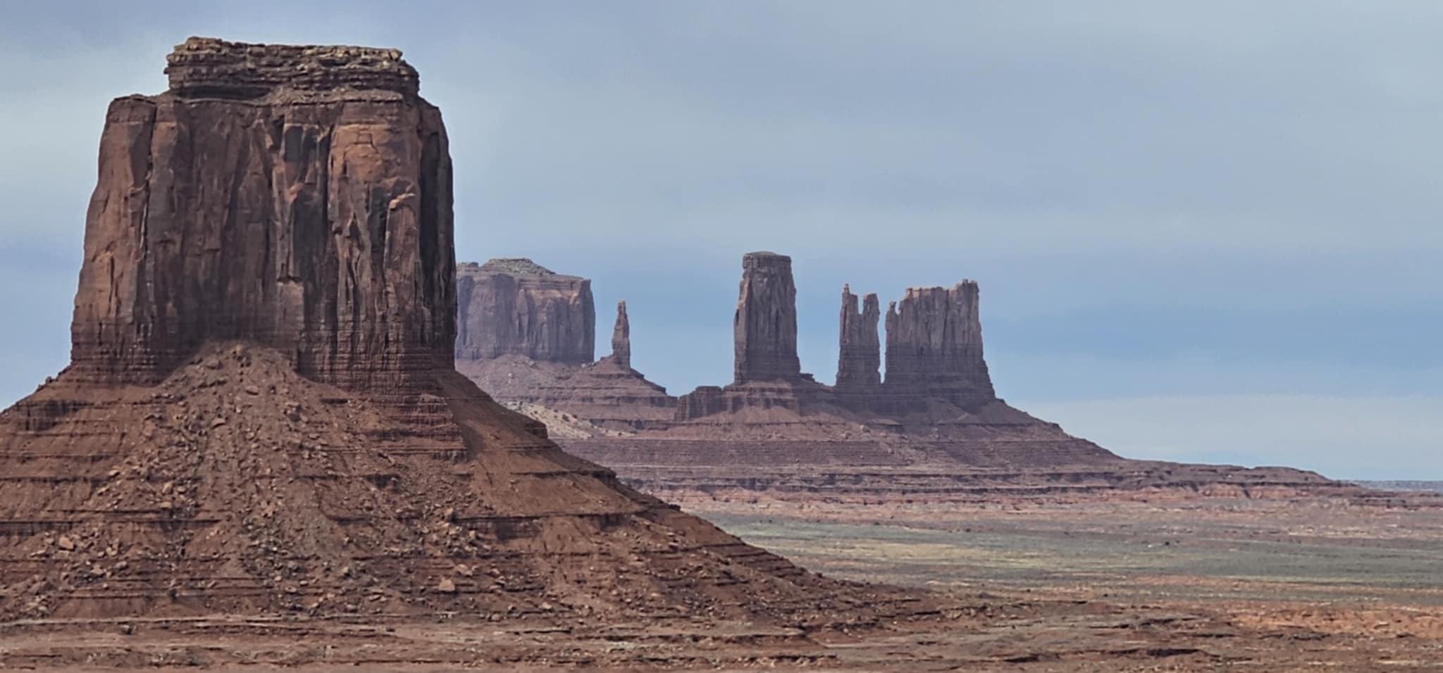 West Mitten Butte and surrounding formations, Monument Valley