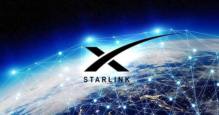 Starlink satellite internet — the connectivity backbone of the Brinkley Z3400
